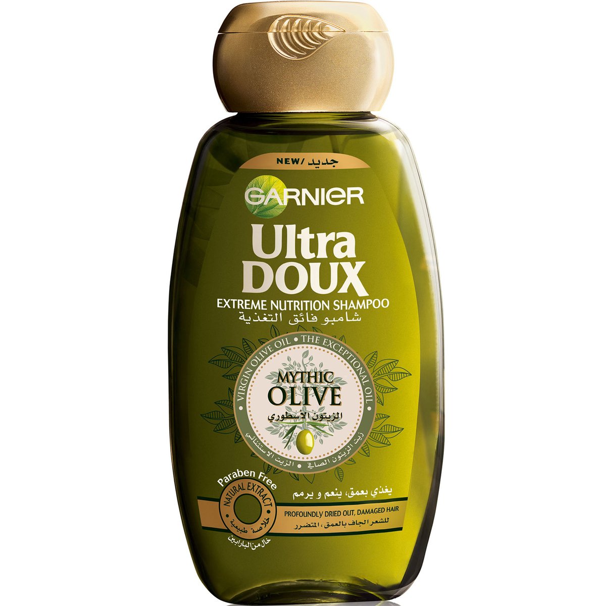 Garnier Ultra Doux Mythic Olive Shampoo, 400 ml