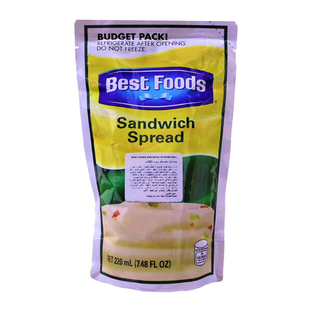 اشتري قم بشراء Best Foods Sandwich Spread 220 ml Online at Best Price من الموقع - من لولو هايبر ماركت Filipino في الامارات