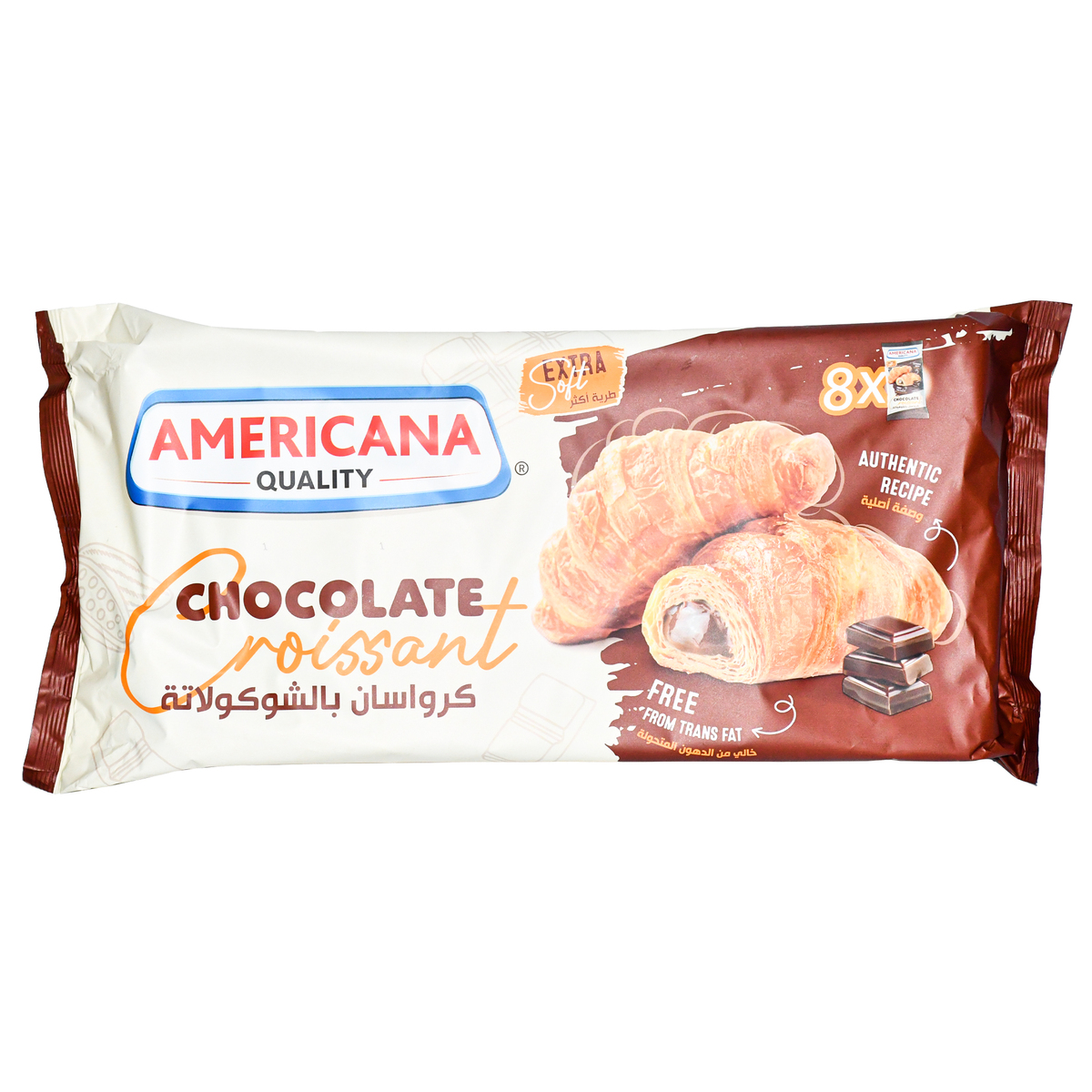 Americana Chocolate Croissant 8 pcs 550 g