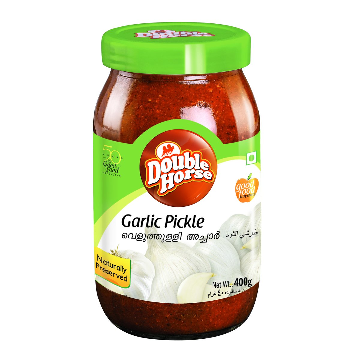 Double Horse Garlic Pickle 400 g