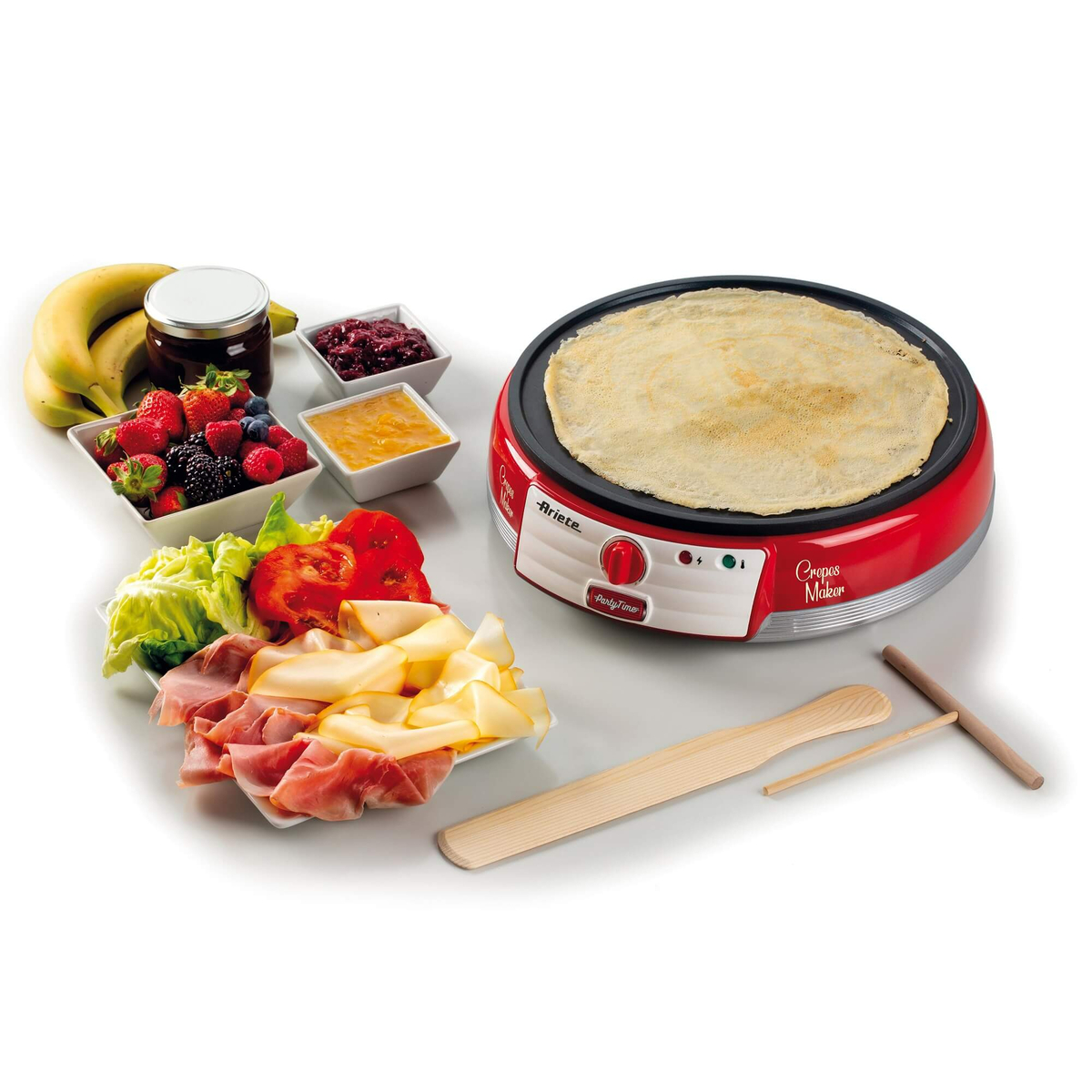Ariete Crepes Maker, Assorted color, 0202