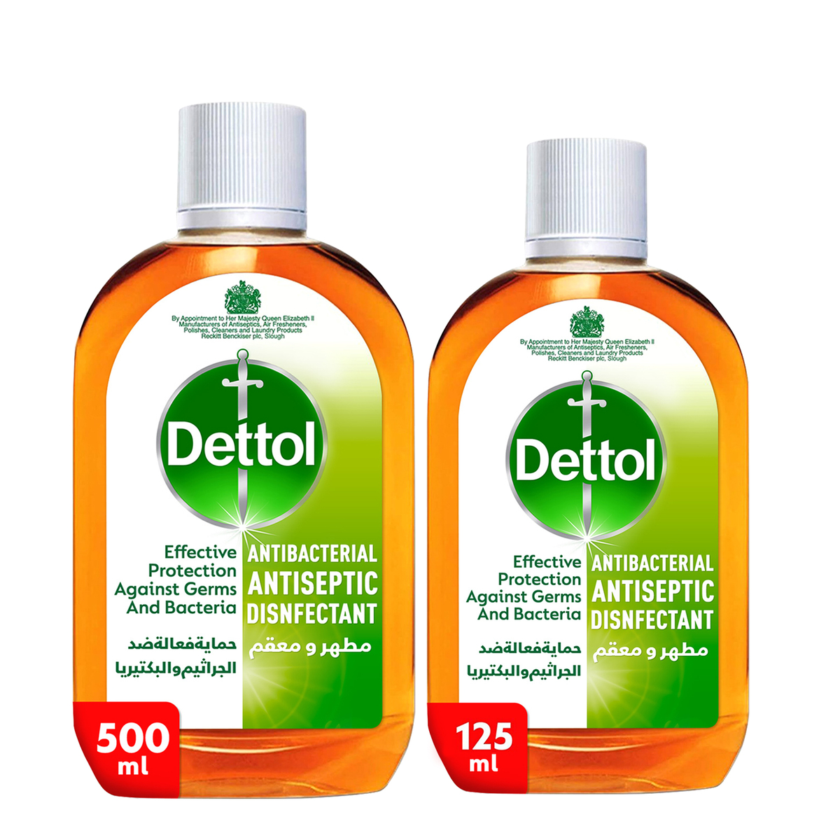 Dettol Antiseptic Disinfectant Liquid 500ml+125ml