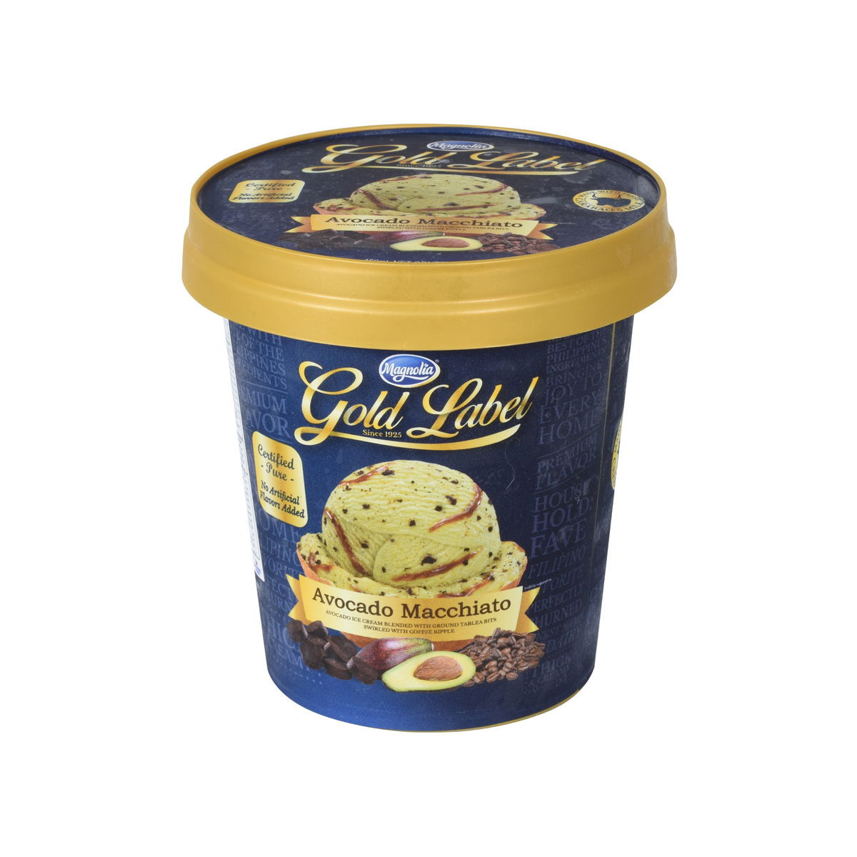 Magnolia Gold Label Avocado Macchiato Ice Cream 450 ml