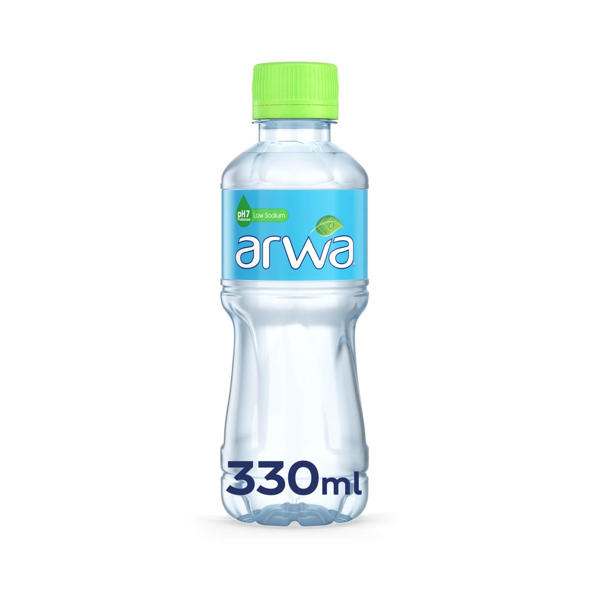 اشتري قم بشراء Arwa Drinking Water 24 x 330 ml Online at Best Price من الموقع - من لولو هايبر ماركت Mineral /Spring Wate في الكويت