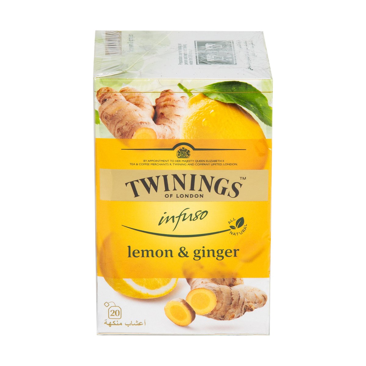 Twinings Infuso Lemon & Ginger 20 Teabags