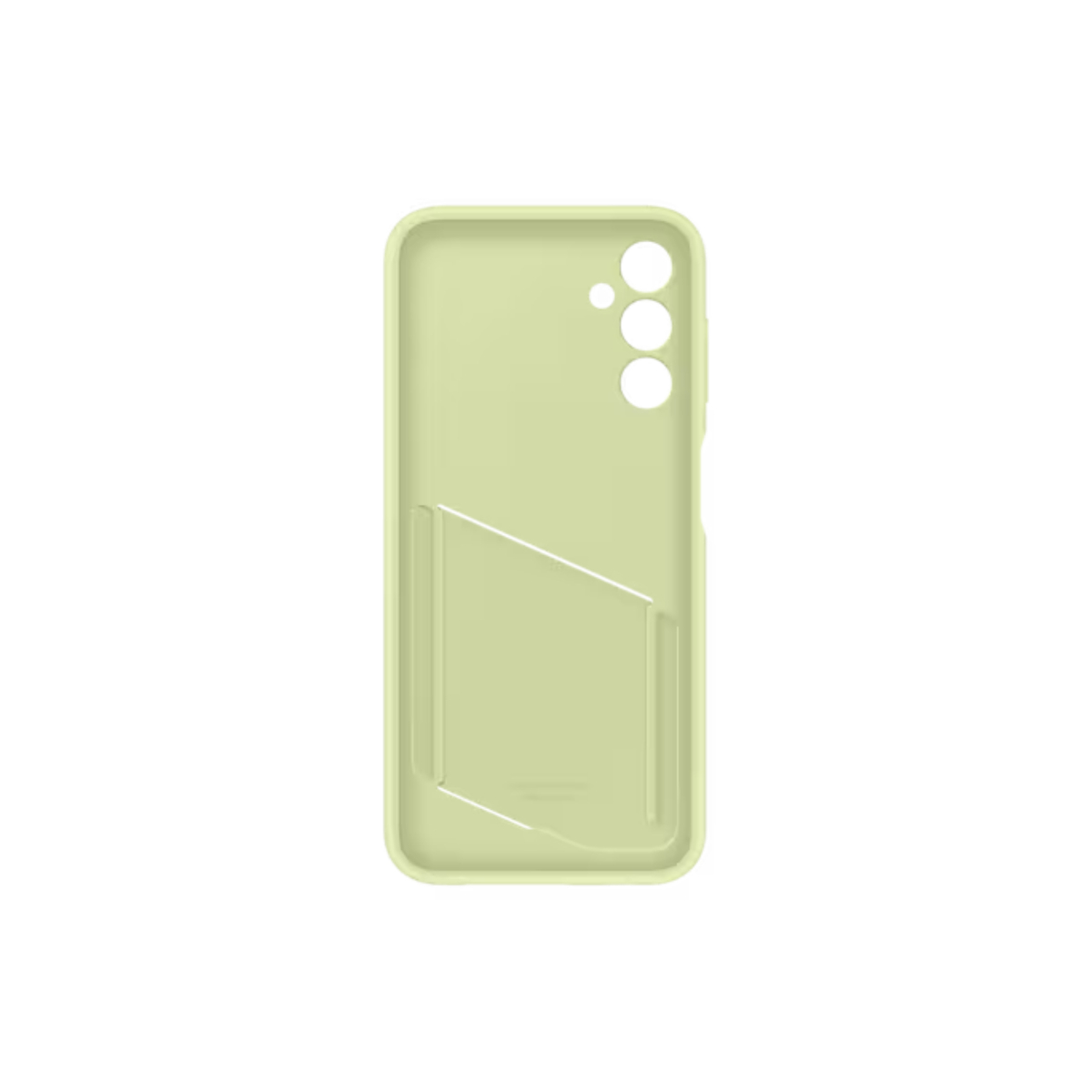Samsung Card Slot Phone Case for Galaxy A14, Lime, EF-OA146TGEGWW