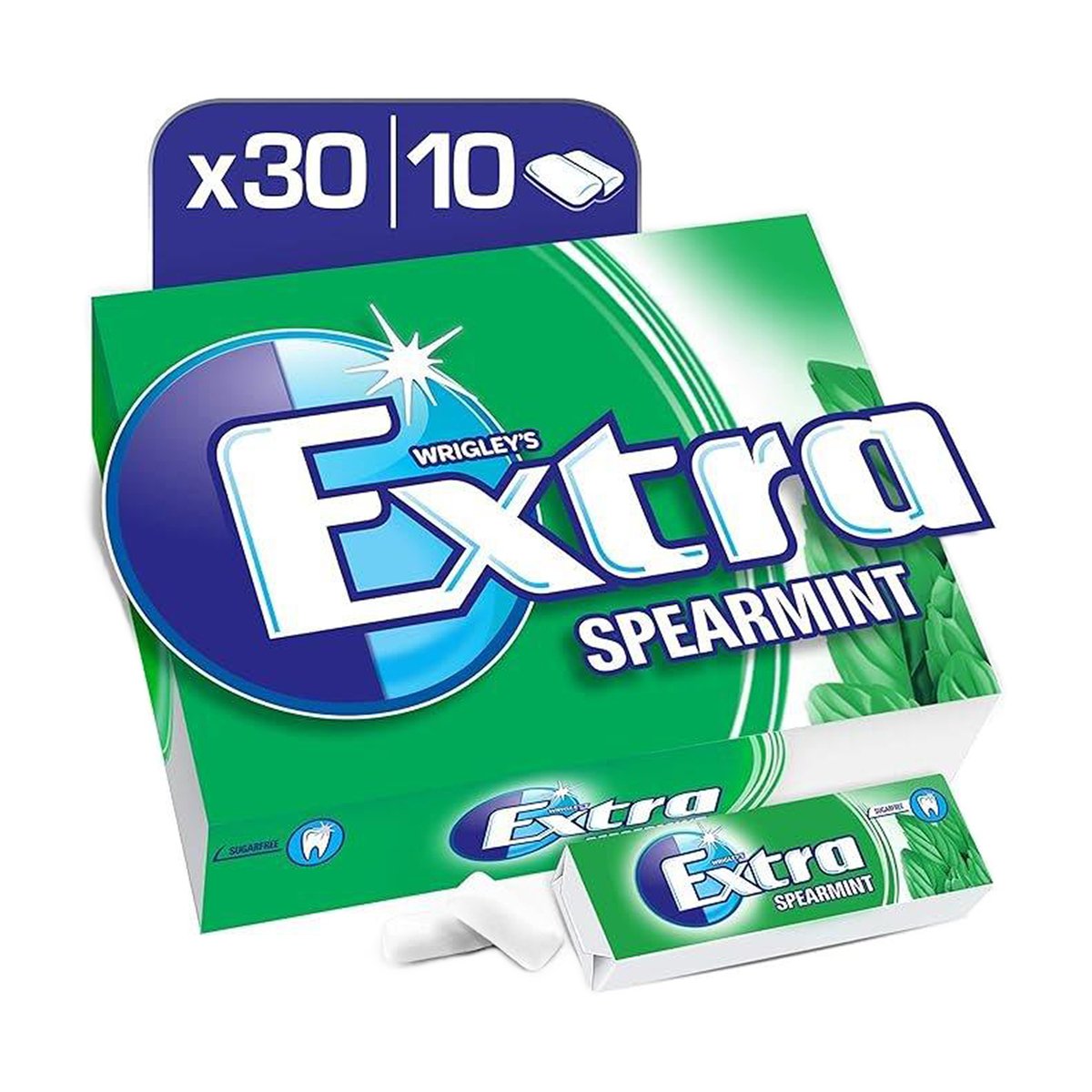 Wrigley's Extra Spearmint Gum 30 x 10 pcs
