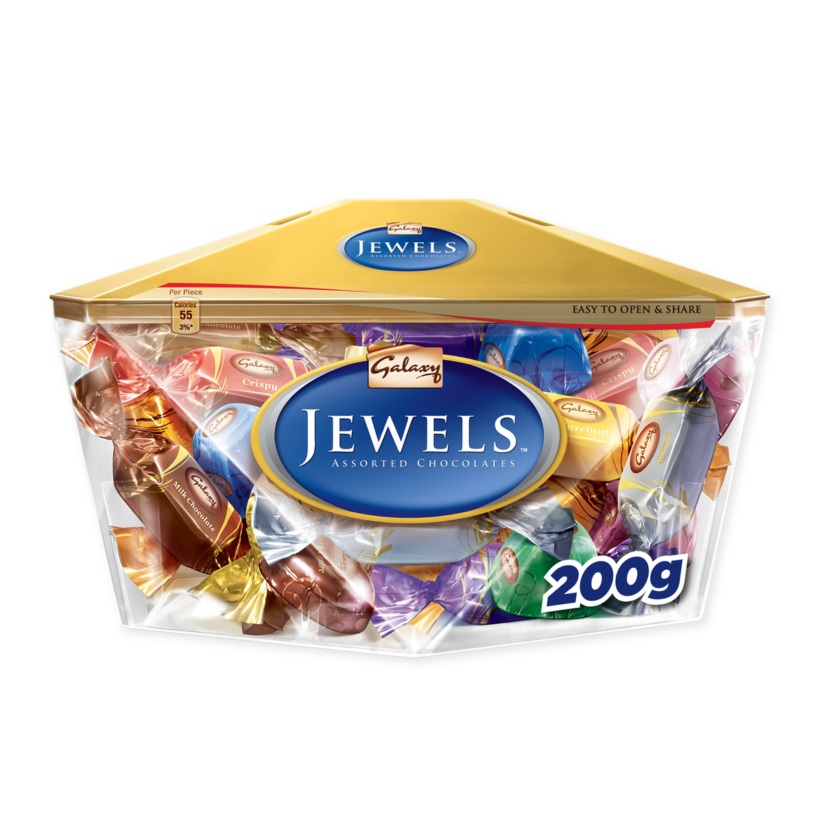 Buy Galaxy Jewels Assortment Chocolate Gift Box 200 g Online at Best Price | Boxed Chocolates | Lulu Egypt in UAE