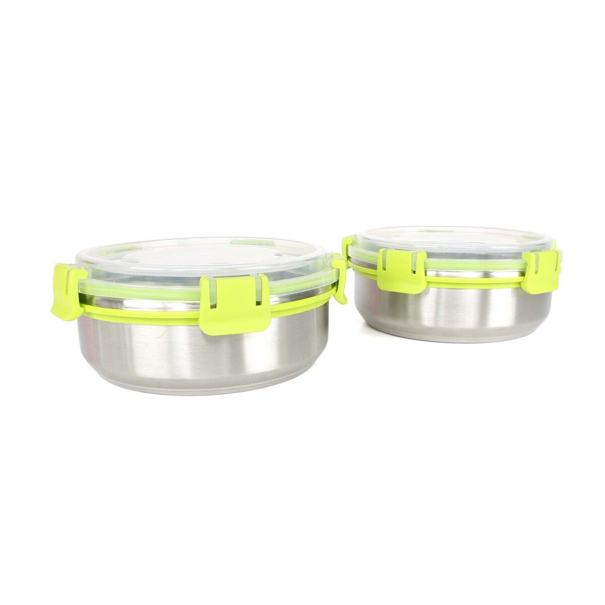 LV Stainless Steel Food Containers 2pcs Set BOB
