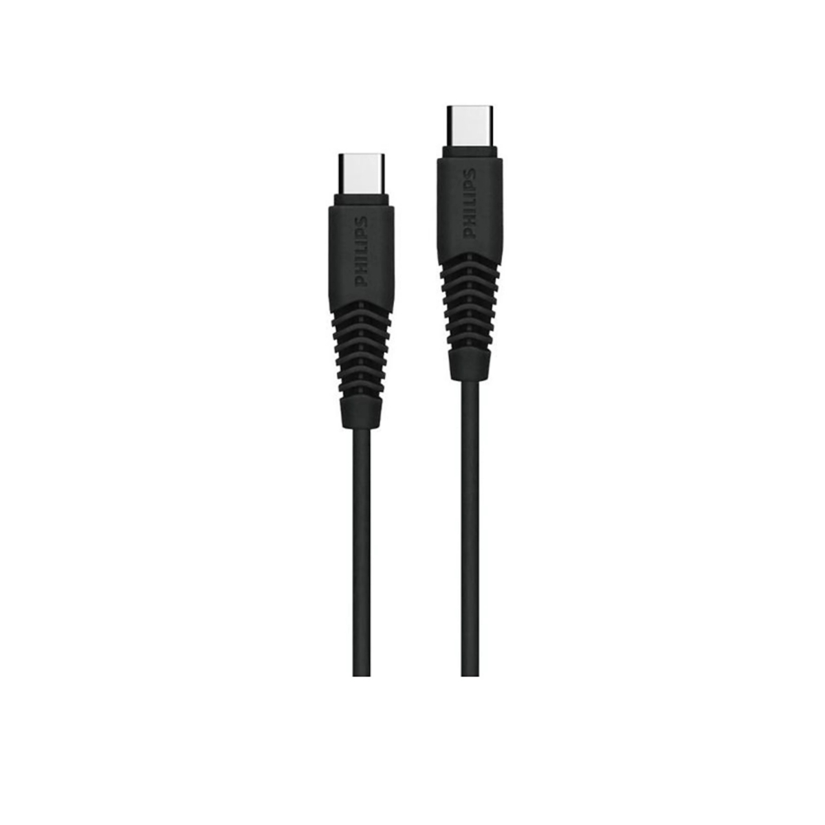 Philips USB-C to USB-C Cable, 1.2 m, Black, DLC5531CB/97