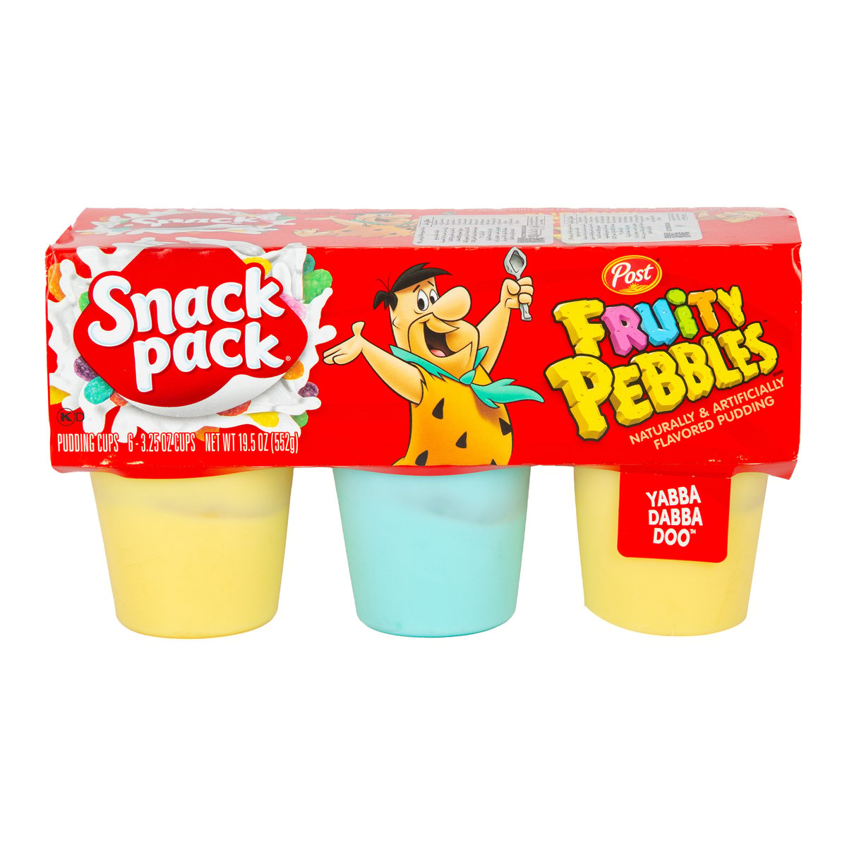 Snack Pack Fruity Pebbles Pudding 6 pcs 552 g