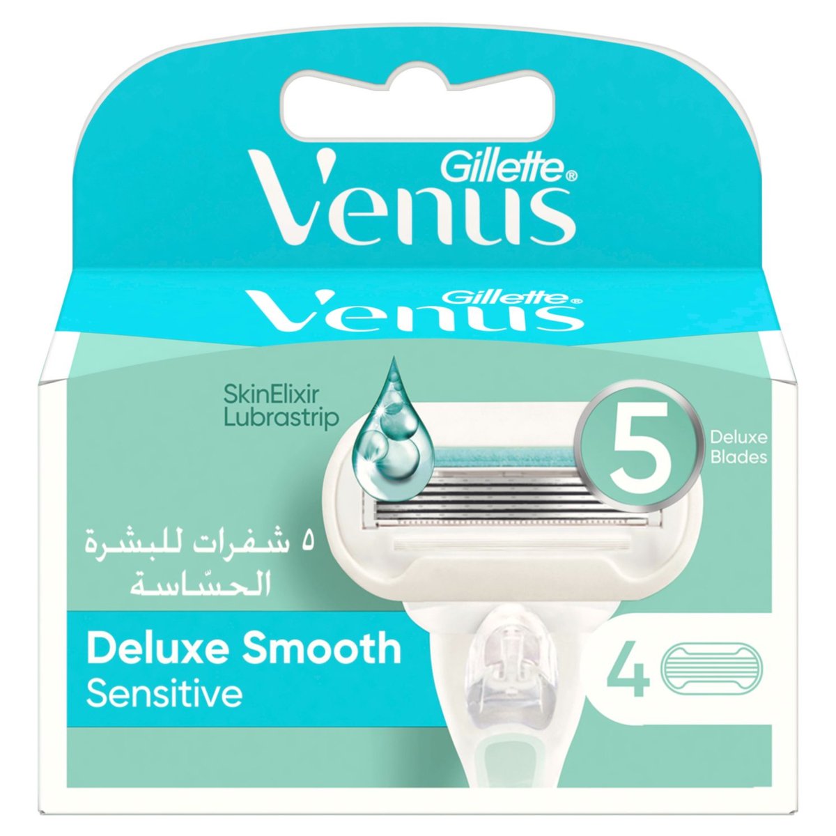 Gillette Venus Sensitive Extra Smooth 4 pcs