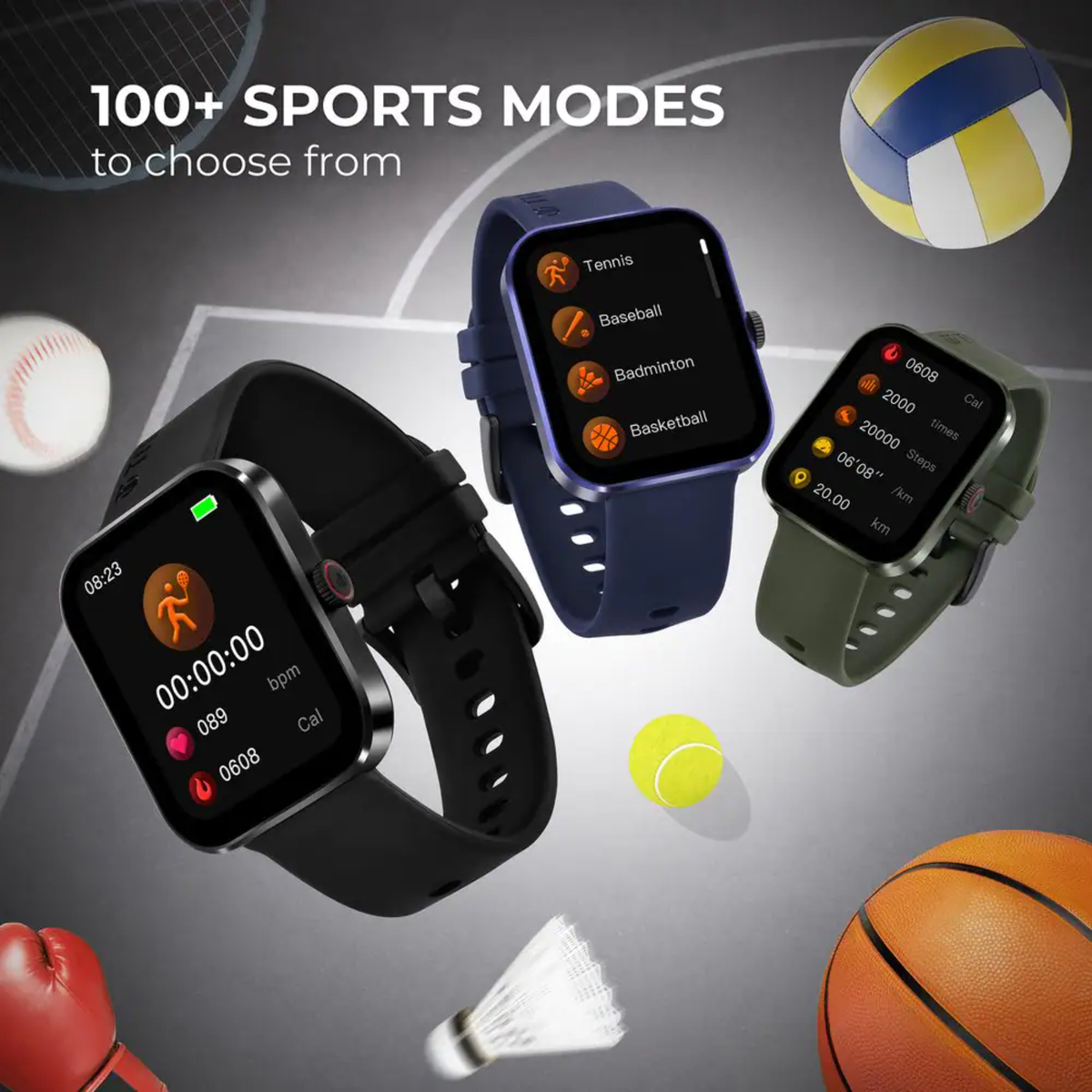 Titan Talk S with 1.78" AMOLED Display, Advanced BT Calling, 100+ Sports Modes, Stress & Mood Monitoring,Blue