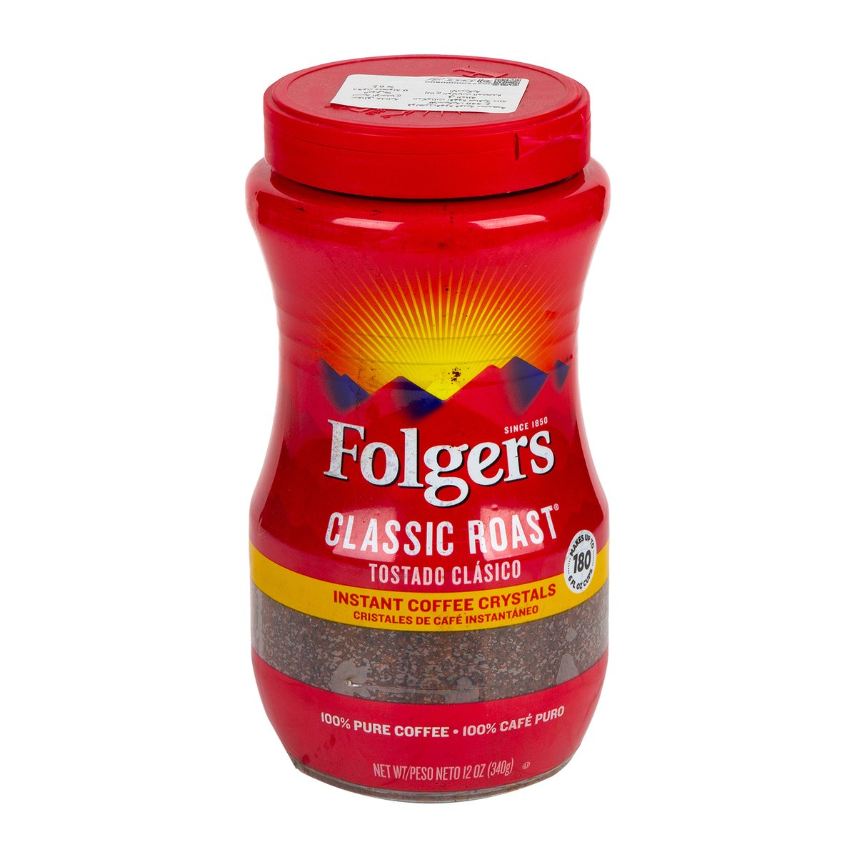 Folgers Classic Roast Instant Coffee 340 g
