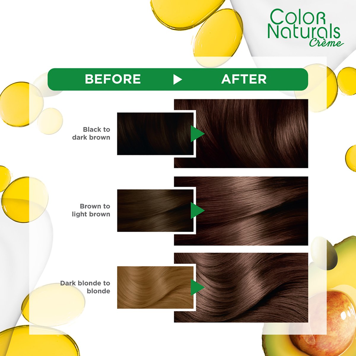 Garnier Color Naturals Creme Nourishing Permanent Hair Color 6N Nude Light Brown 1 pkt
