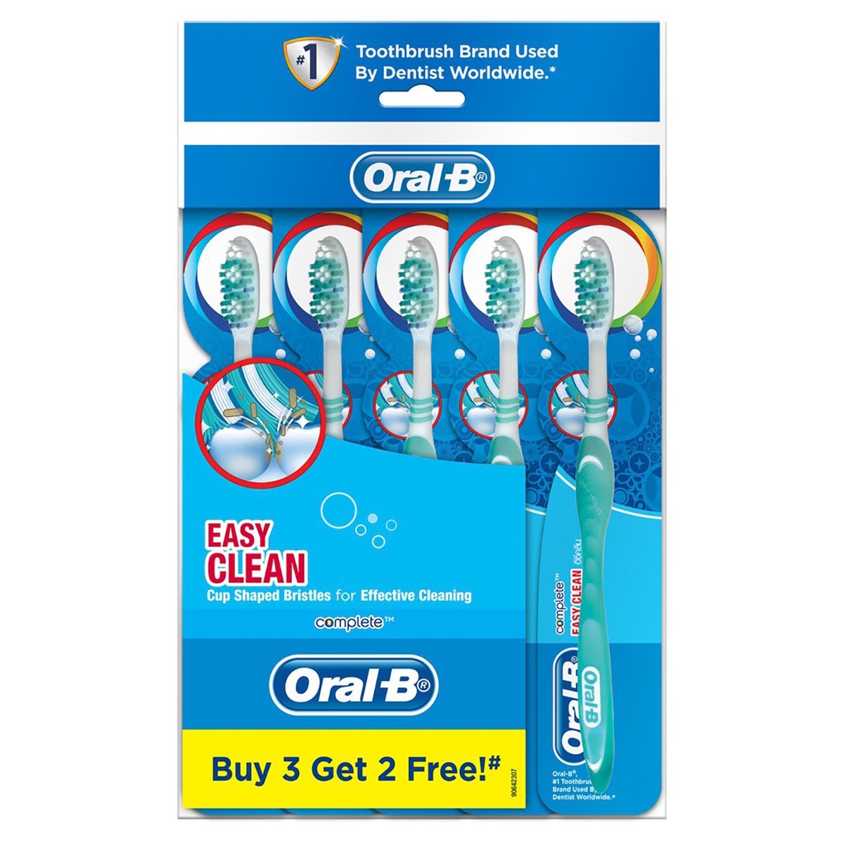 Oral B ToothBrush Easy Clean Herbal Buy3 Get 2 Free
