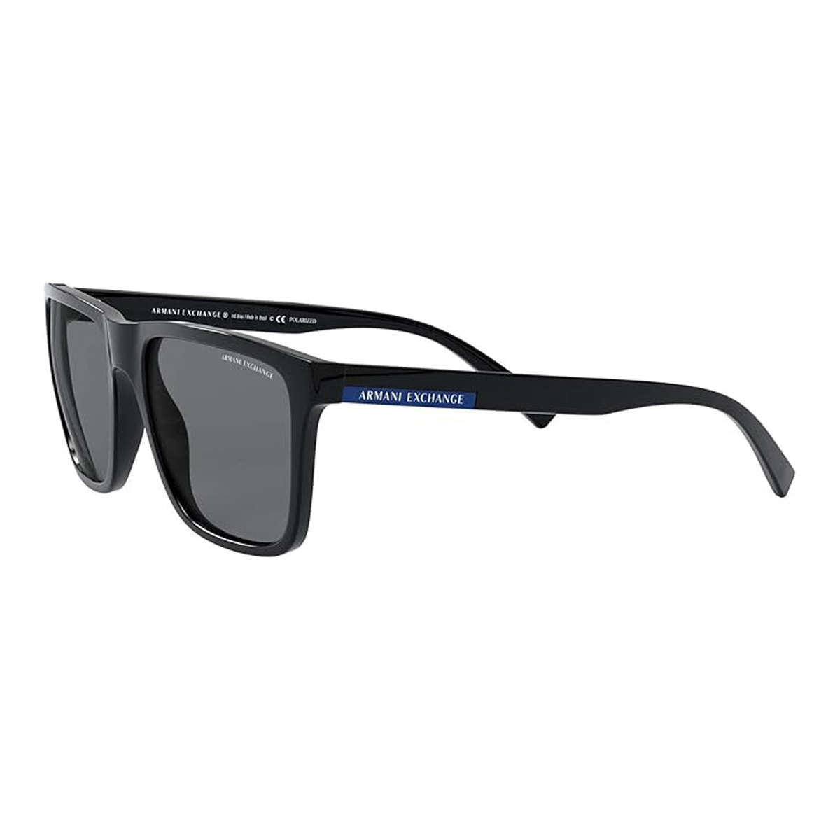 Armani Exchange Square Men's Sunglasses, Grey, 4080-81588157