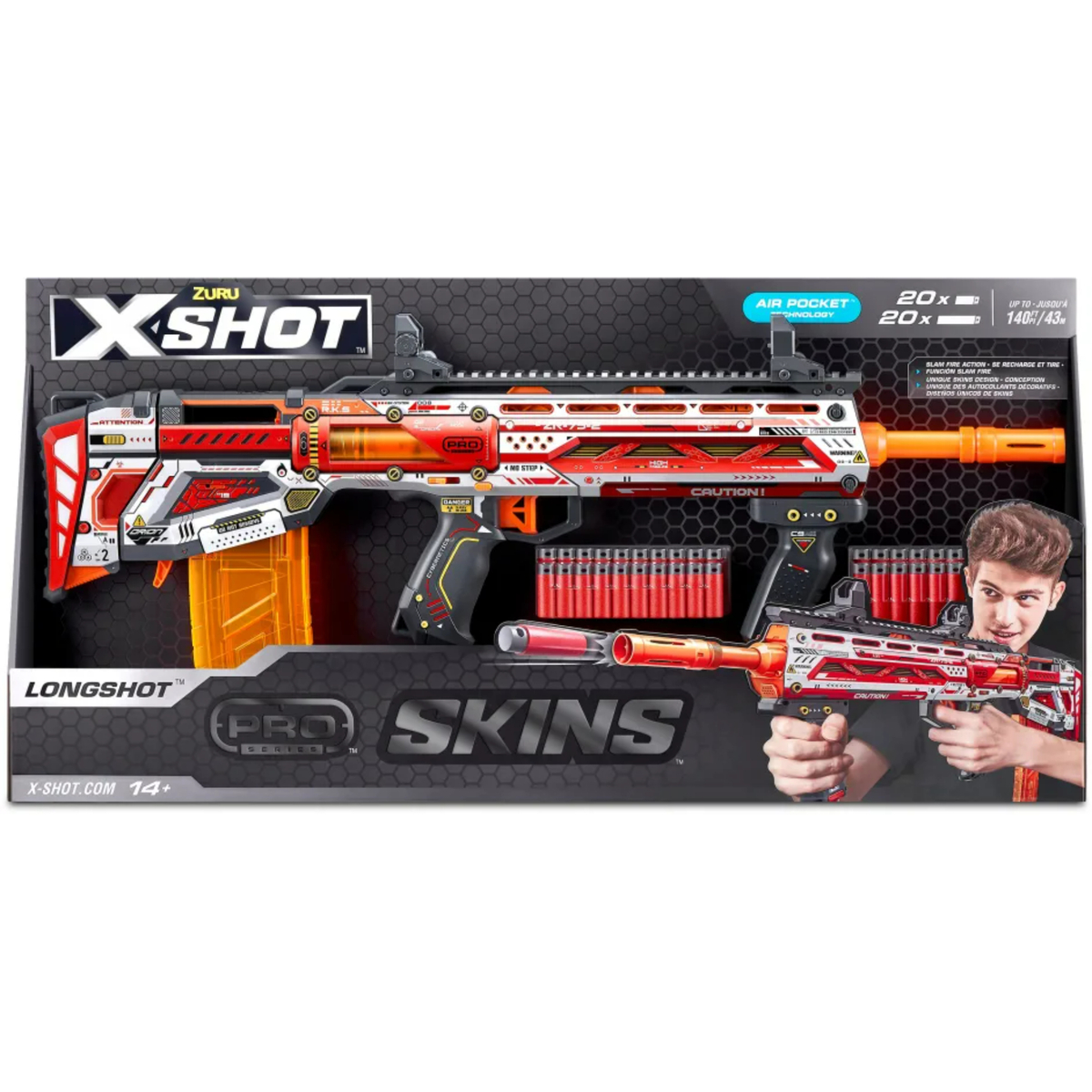 X-Shot Skins Pro Series Long Shot, S1 XS-36600