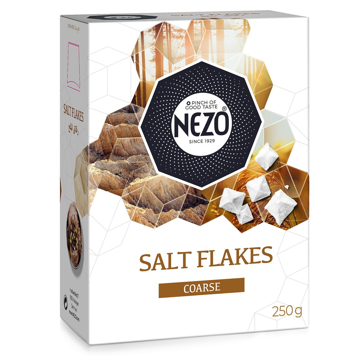 Nezo Coarse Salt Flakes 250 g