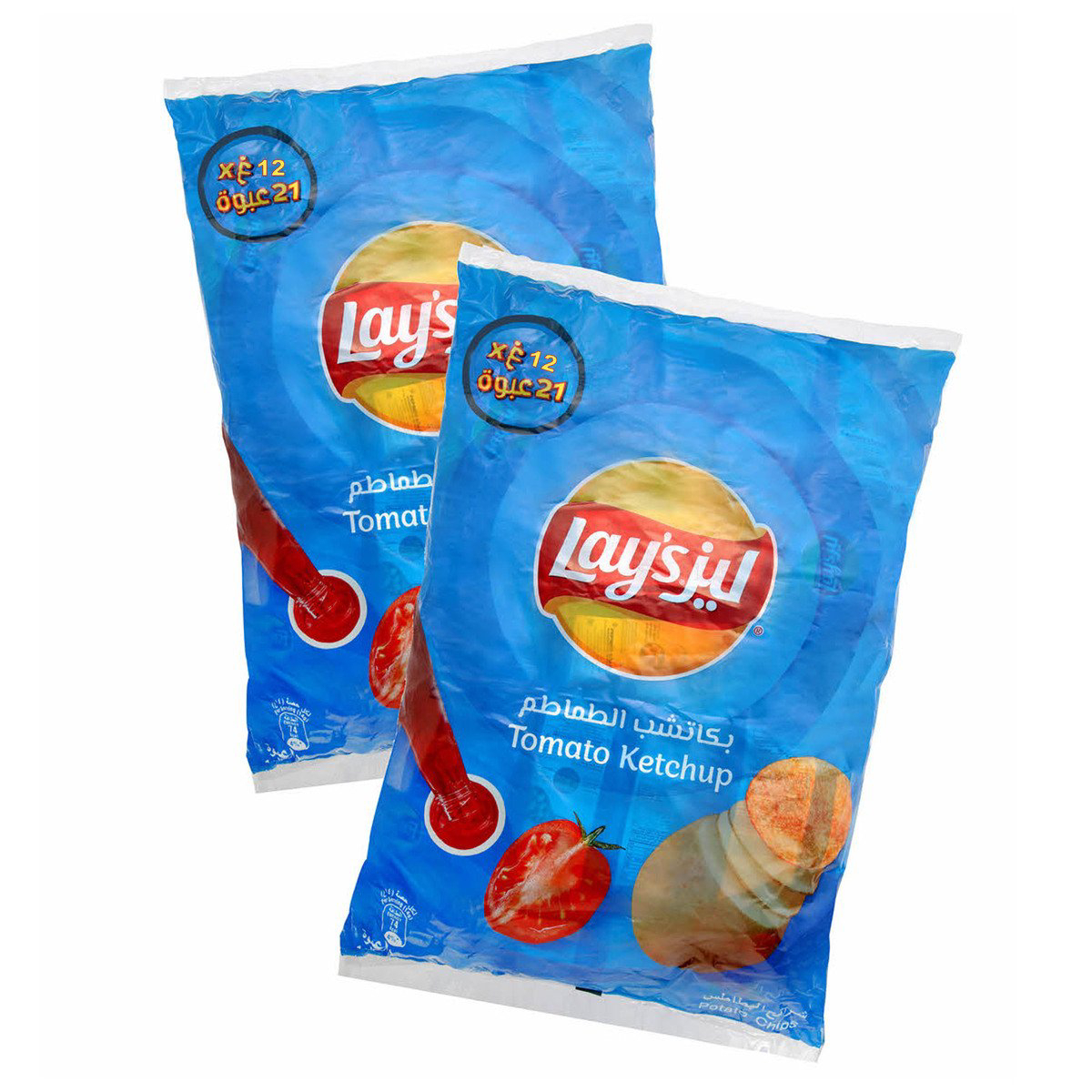 Lay's Assorted Potato Chips Value Pack 21 x 12 g 2 pkt