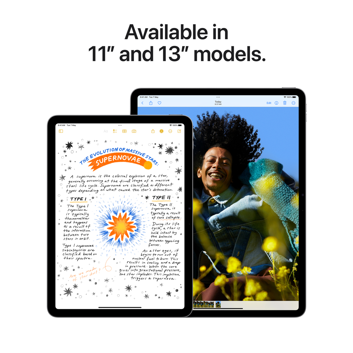 Apple iPad Air (2024) 11 inches, Wi-Fi, M2 Chip, 128 GB Storage, Space Grey