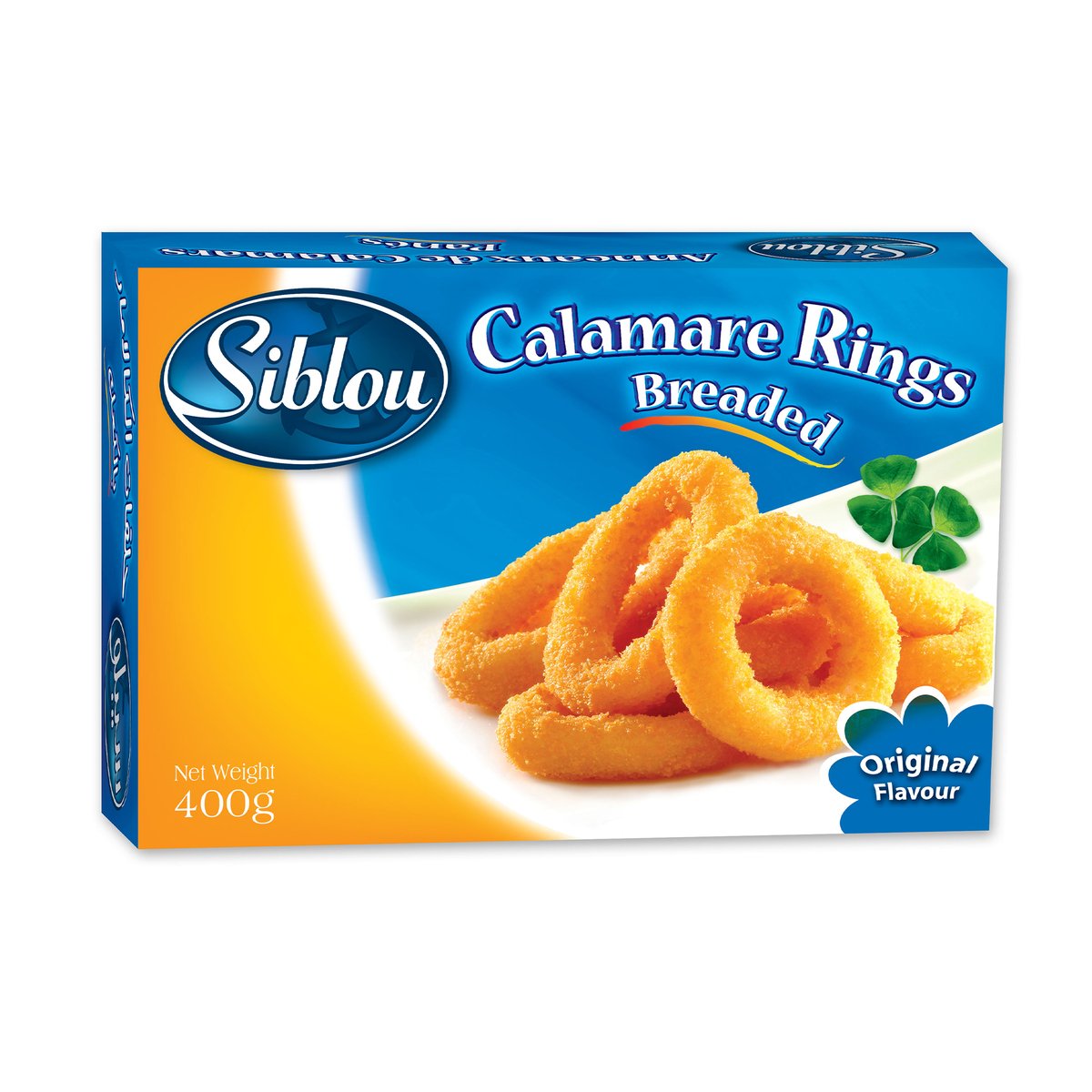 اشتري قم بشراء Siblou Breaded Calamare Rings Original 400 g Online at Best Price من الموقع - من لولو هايبر ماركت Fish Fingers & Steak في الامارات