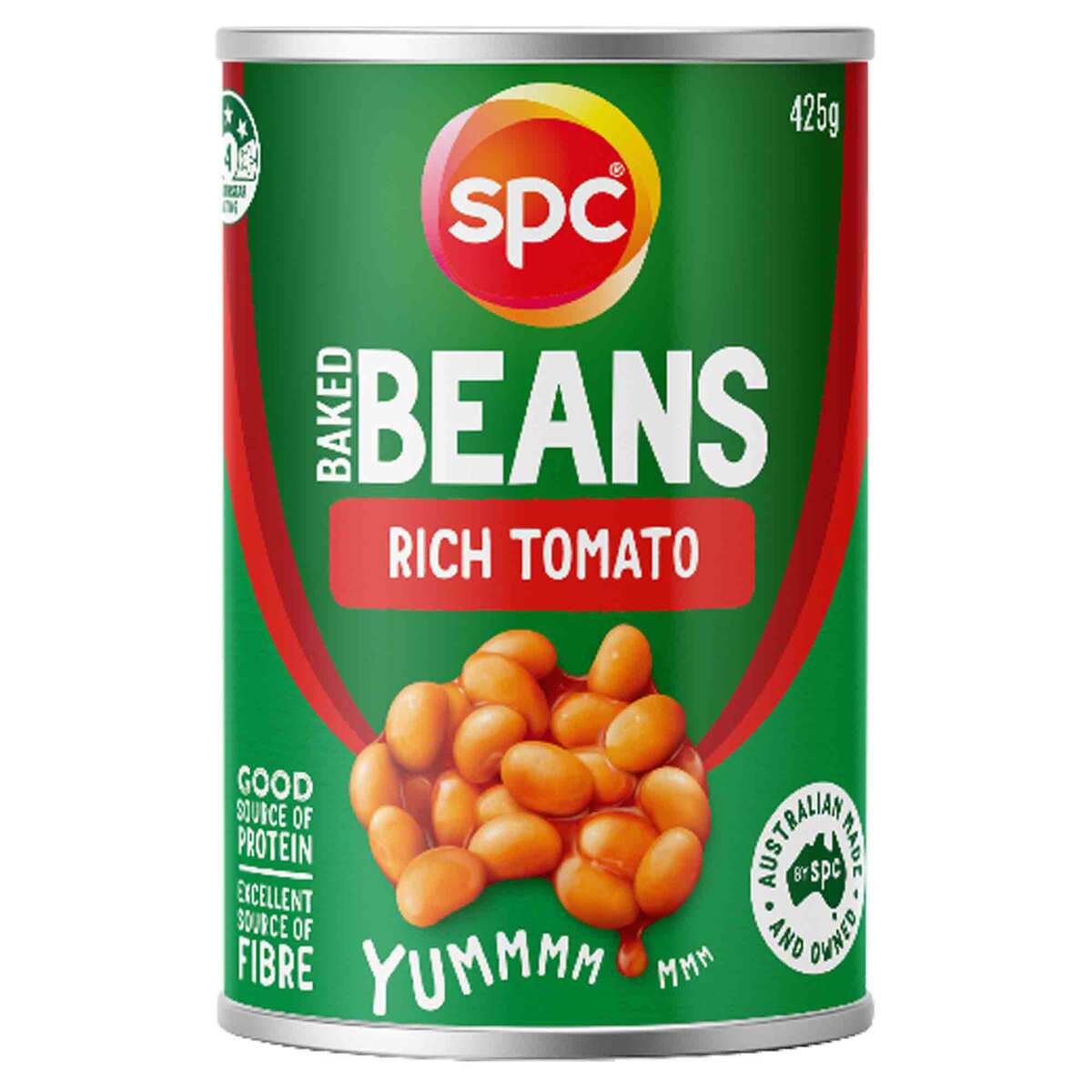 Buy SPC Baked Beans Rich Tomato 425 g Online at Best Price | Canned Baked Beans | Lulu Kuwait in Kuwait