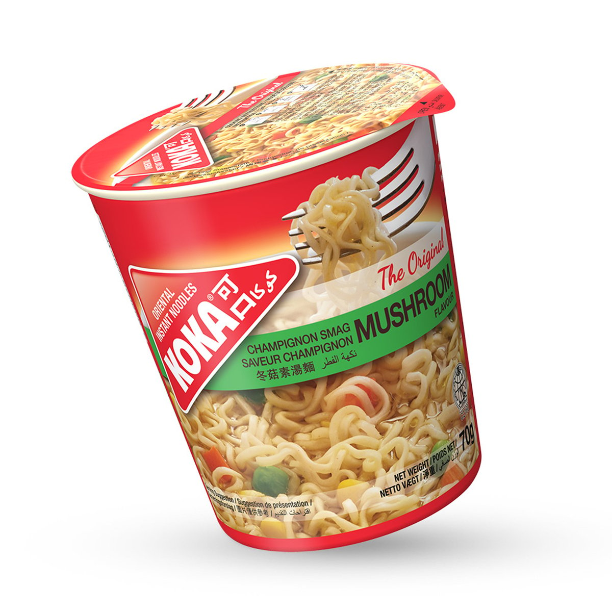 Koka Mushroom Instant Cup Noodles 70 g