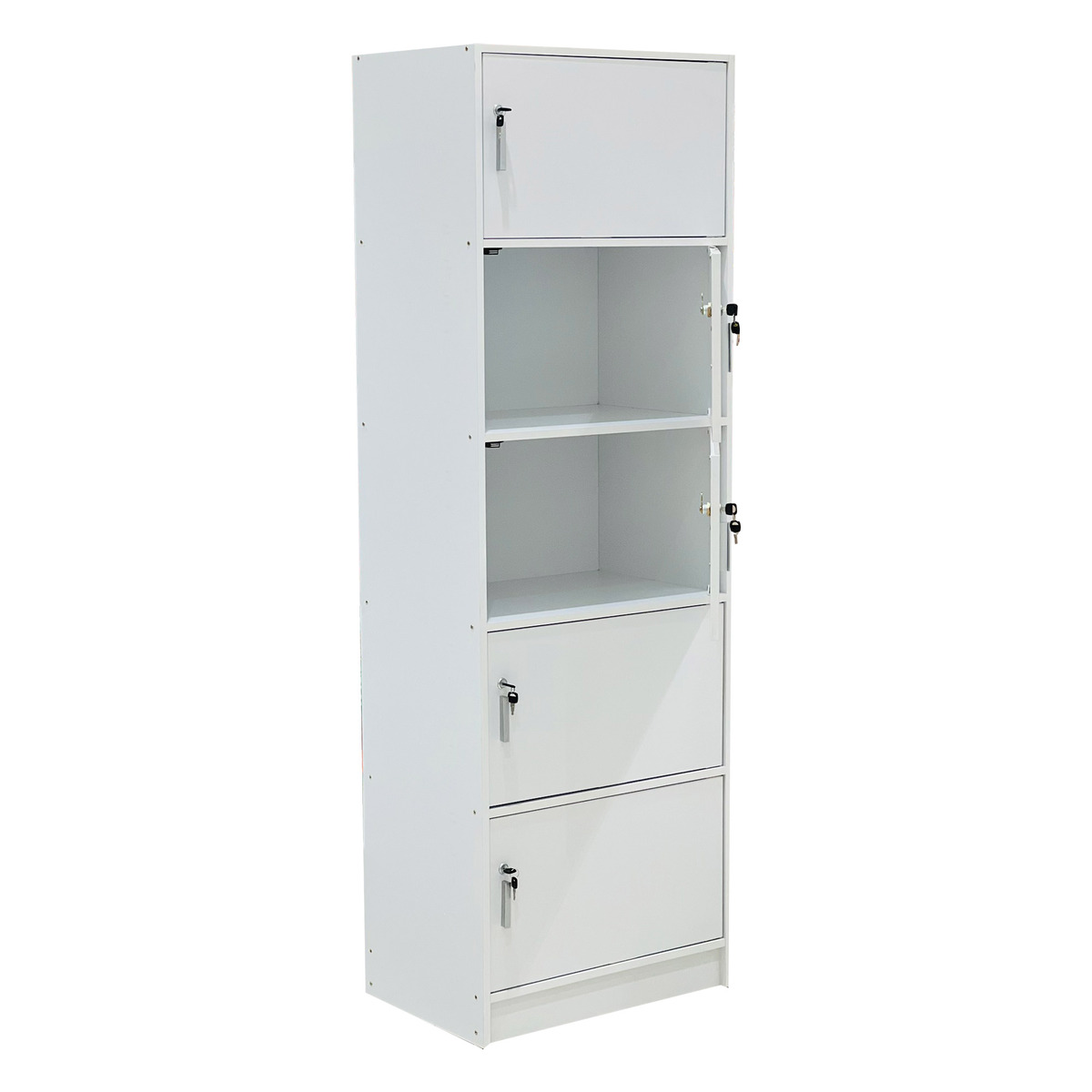 Locker Cabinet 5Door, White