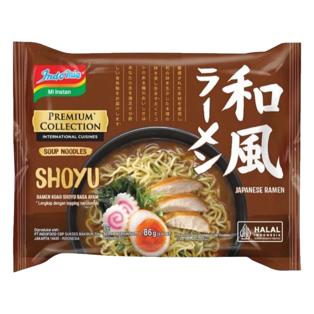 Indomie Soup Noodle Ramen Shoyu 82g