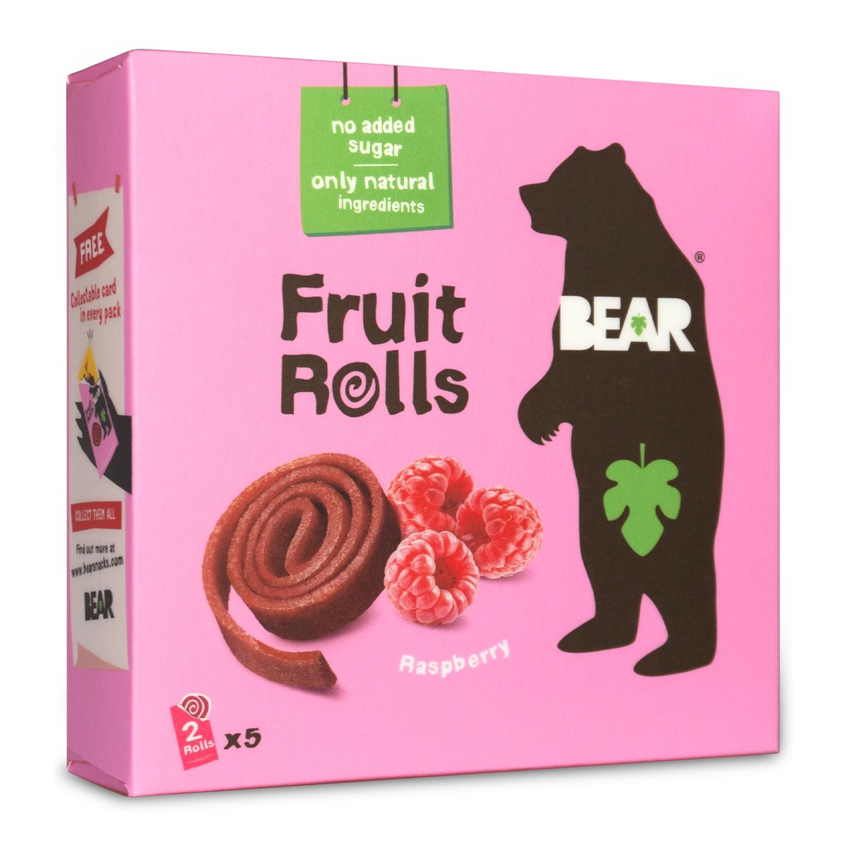 Bear Fruit Rolls Raspberry 5 x 20 g