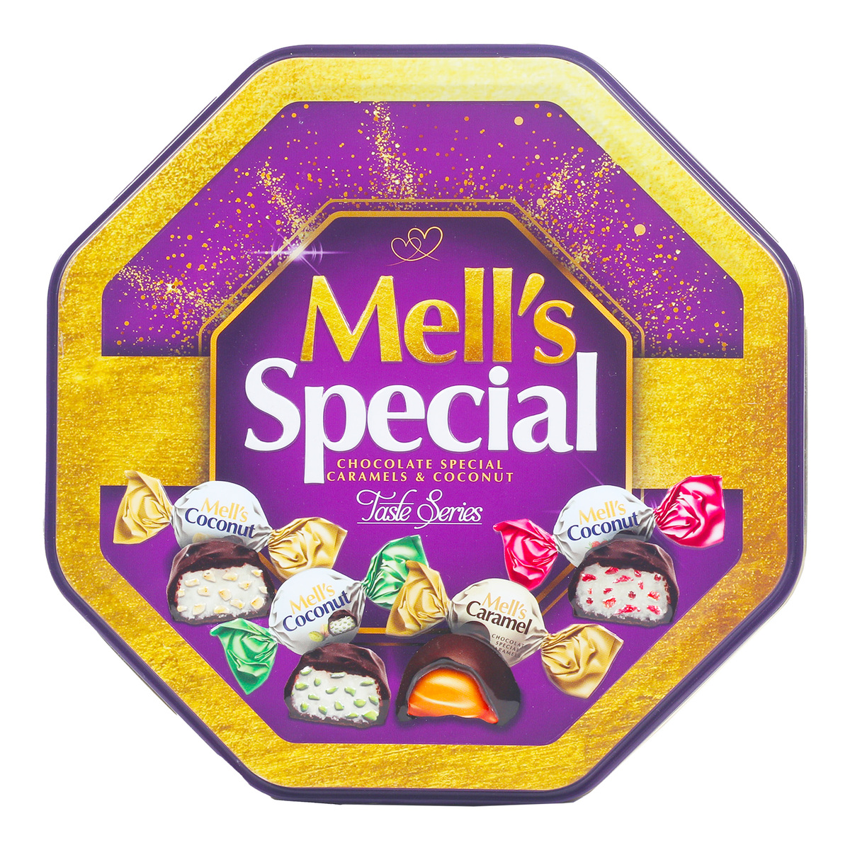 ميلز سبيشل علبة شوكولاتة بالكراميل وجوز الهند 500 جم