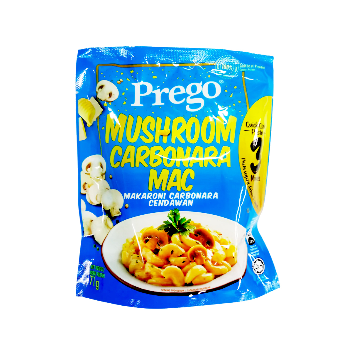 Prego Mushroom Carbonara Mac 71g