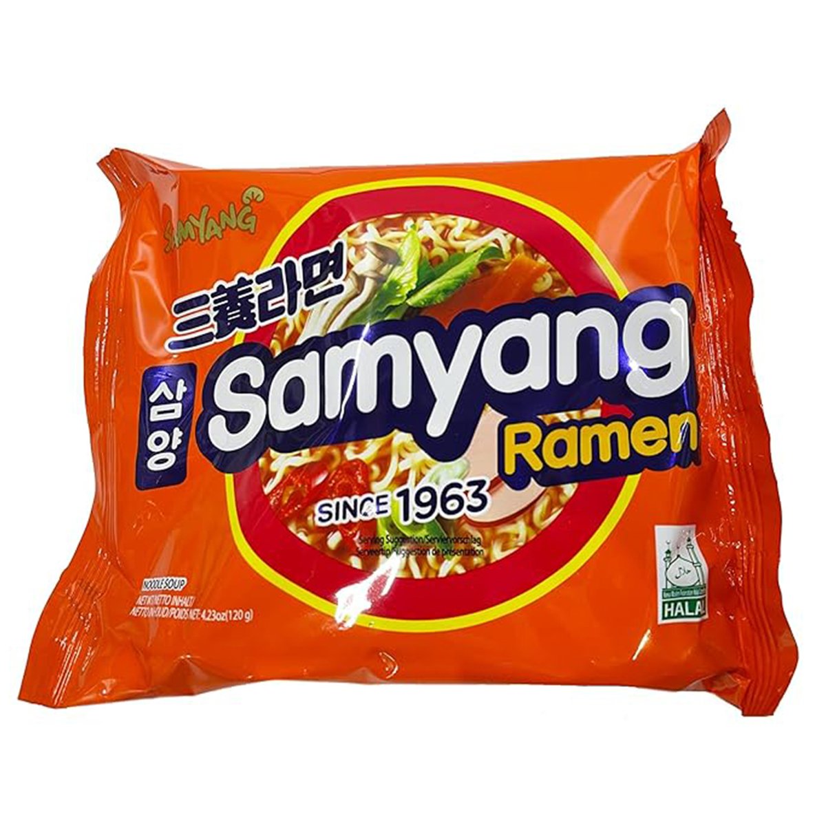 Samyang Ramen Noodle Soup 5 x 120 g