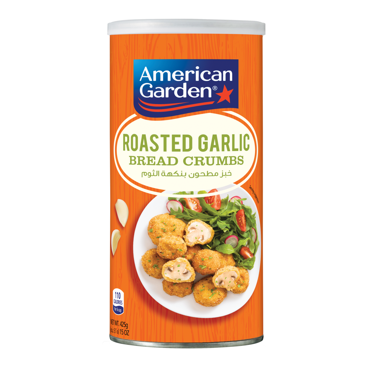 American Garden Roasted Garlic Bread Crumbs 425 g