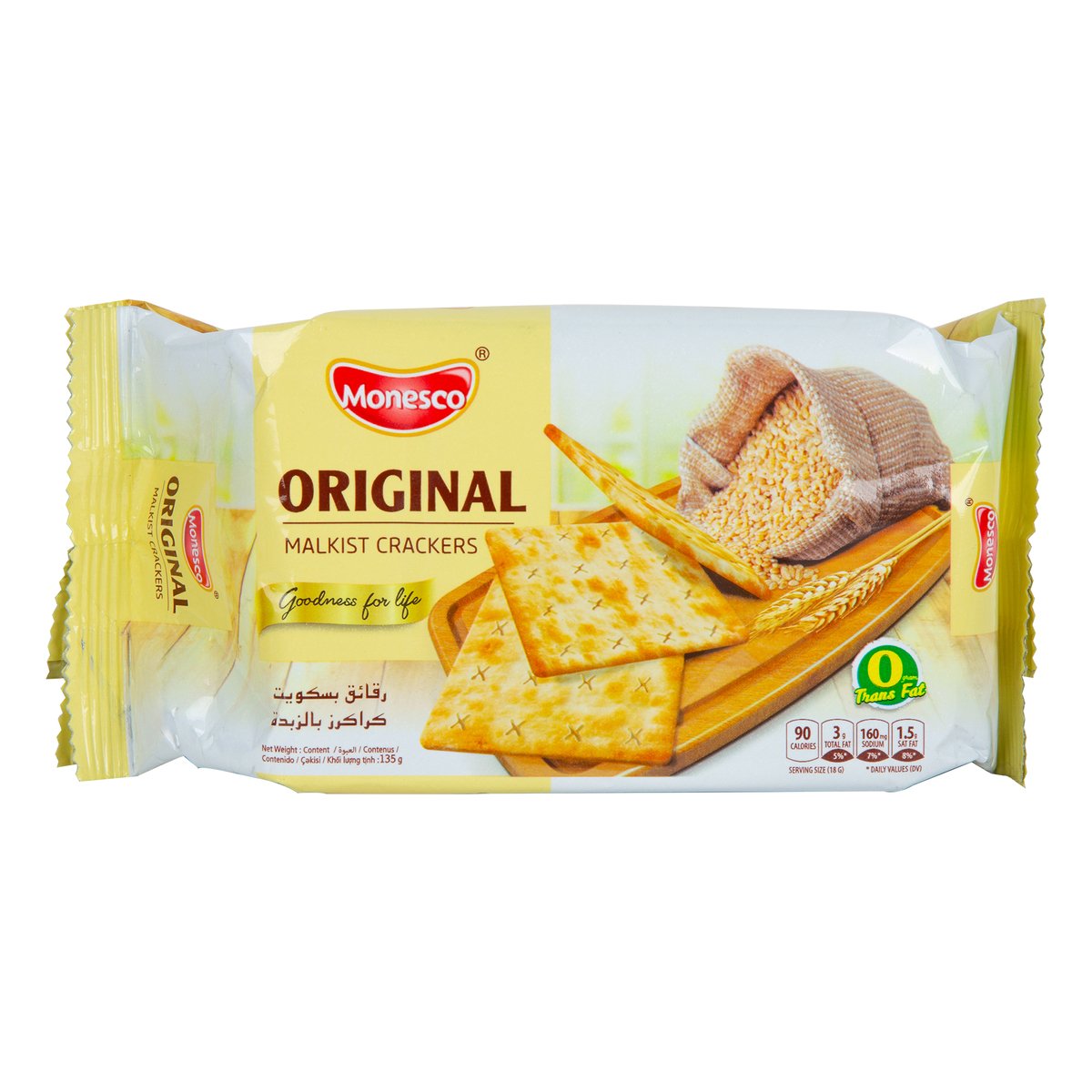 Monesco Original Malkist Crackers 135 g