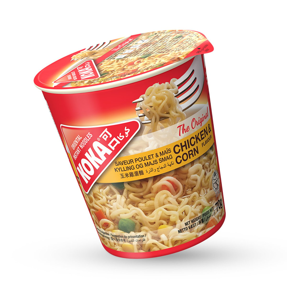 Koka Chicken & Corn Instant Cup Noodles 70 g