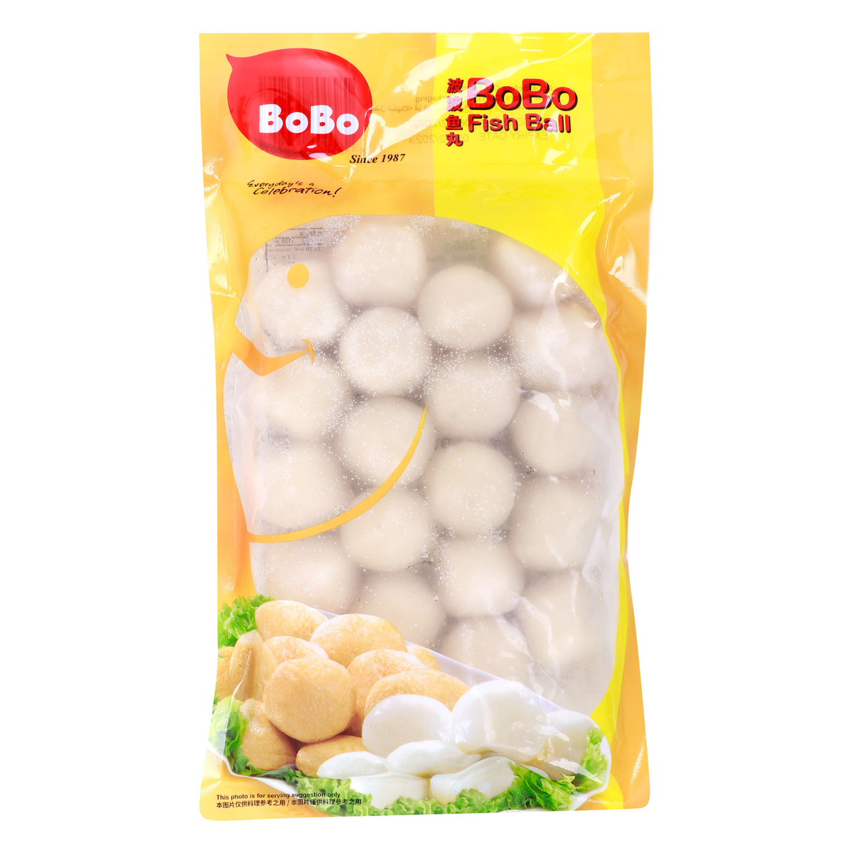 Bobo Premium White Fish Ball, 250 g