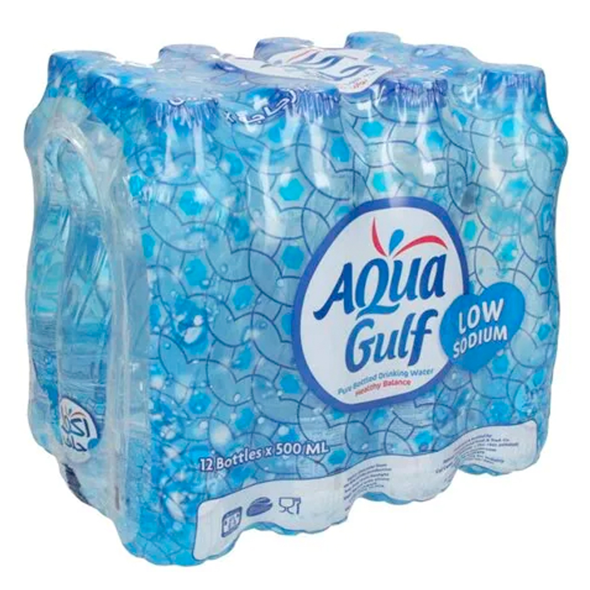 Aqua Gulf Low Sodium Drinking Water 12 x 500 ml