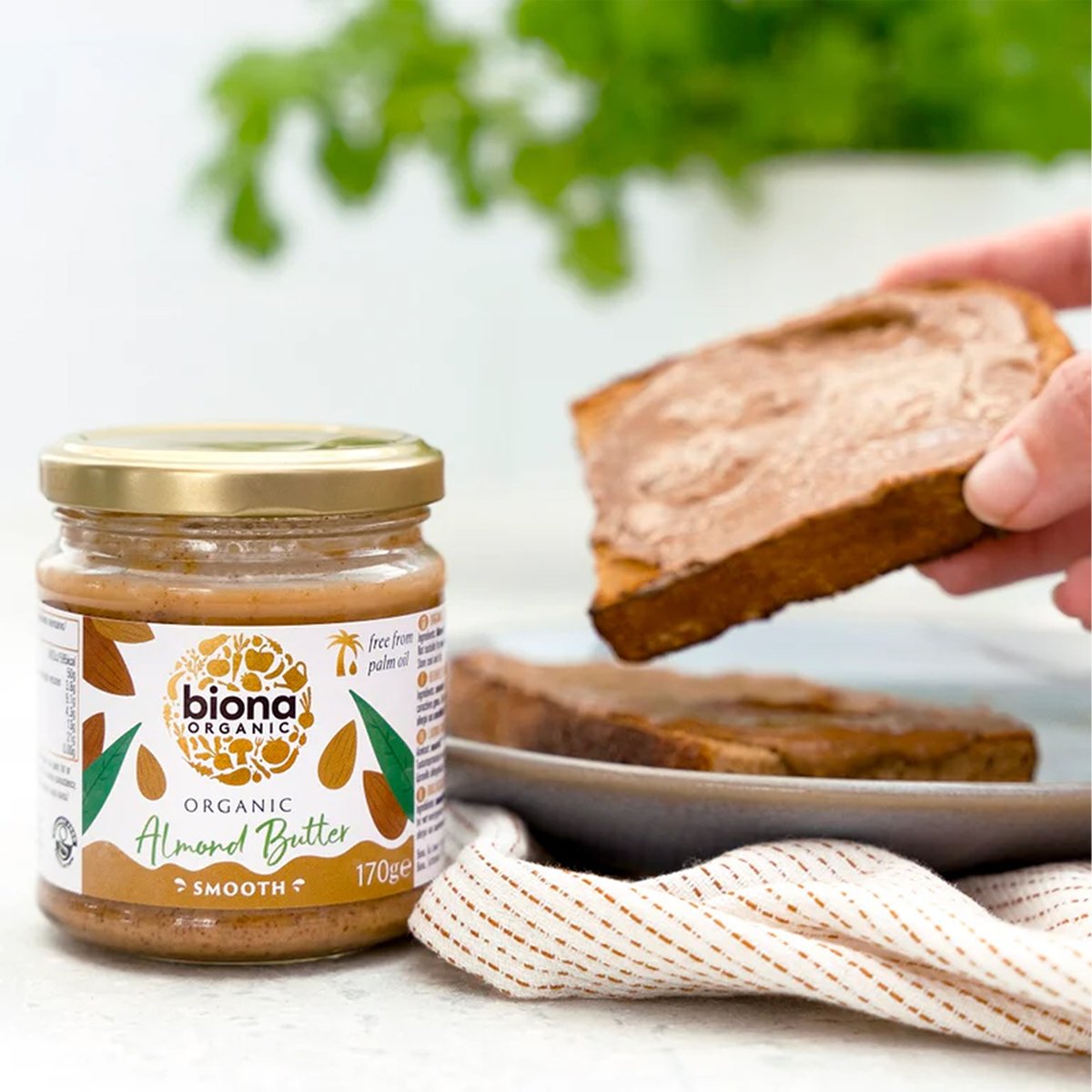 Biona Organic Almond Butter 170 g