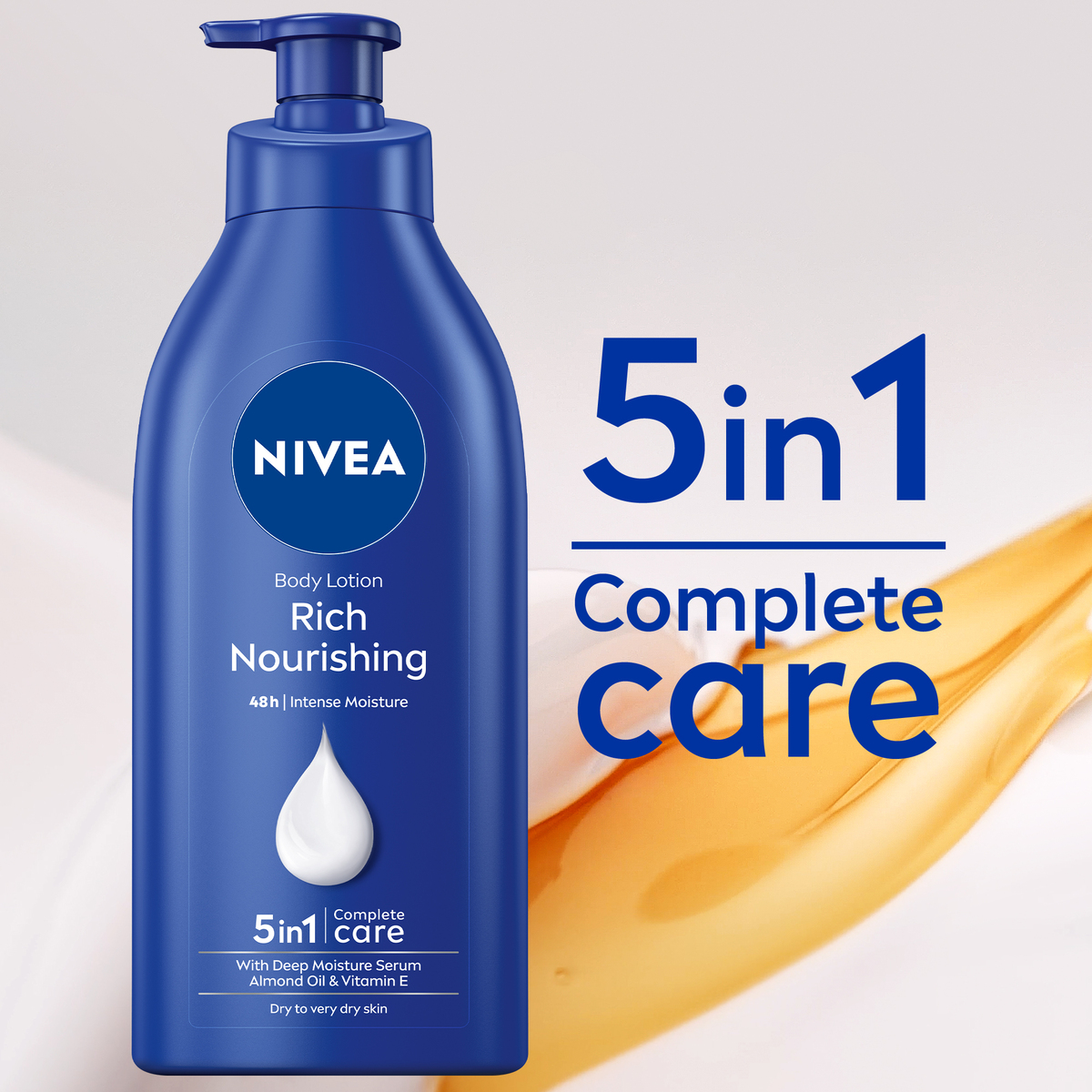 Nivea Body Lotion Nourishing Extra Dry Skin 625 ml
