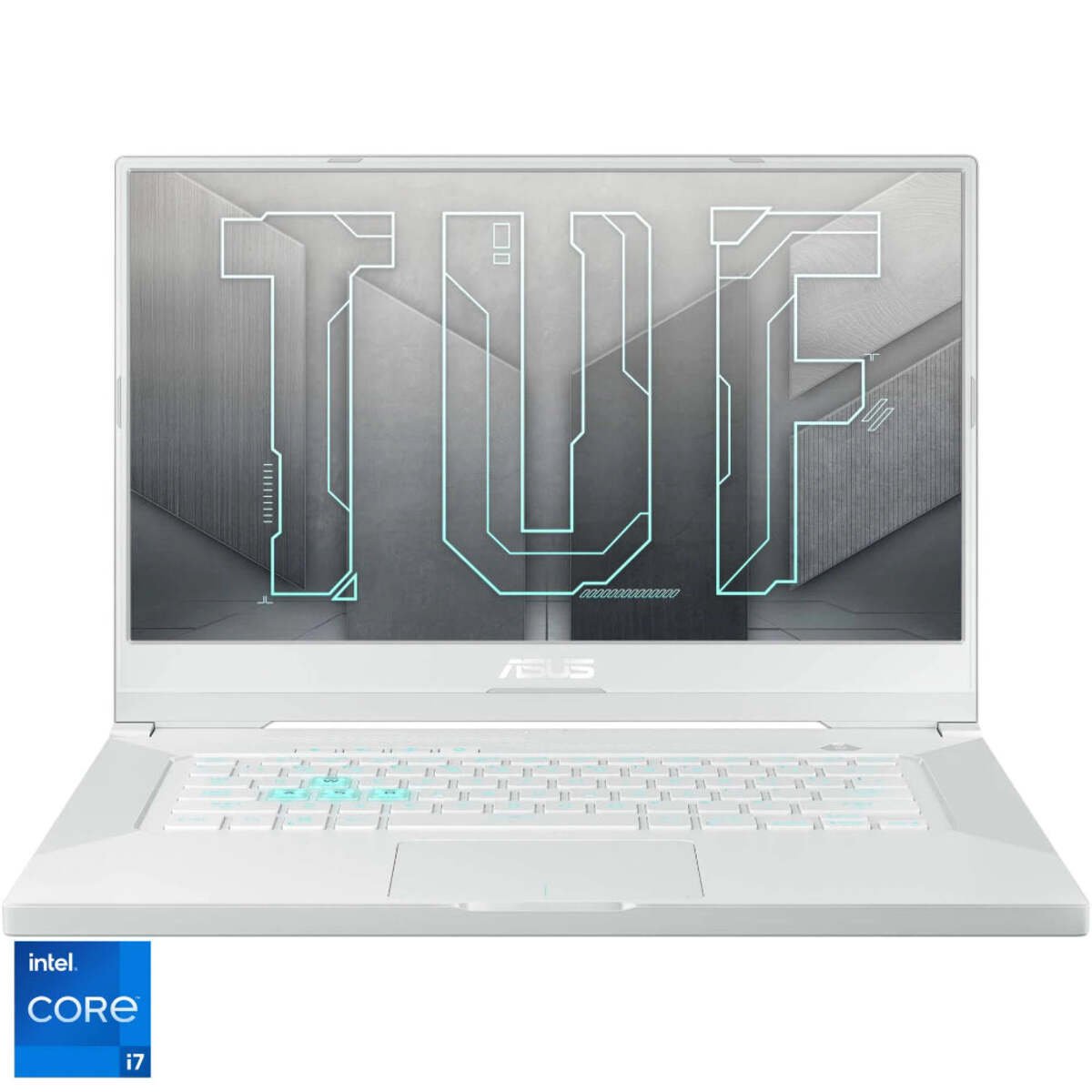 Asus TUF FX516PC-HN005, Core i7-11370H, 16GB RAM 512GB SSD, 4GB NVIDIA GeForce RTX 3050, 15.6 Inches FHD, DOS. Moonlight White