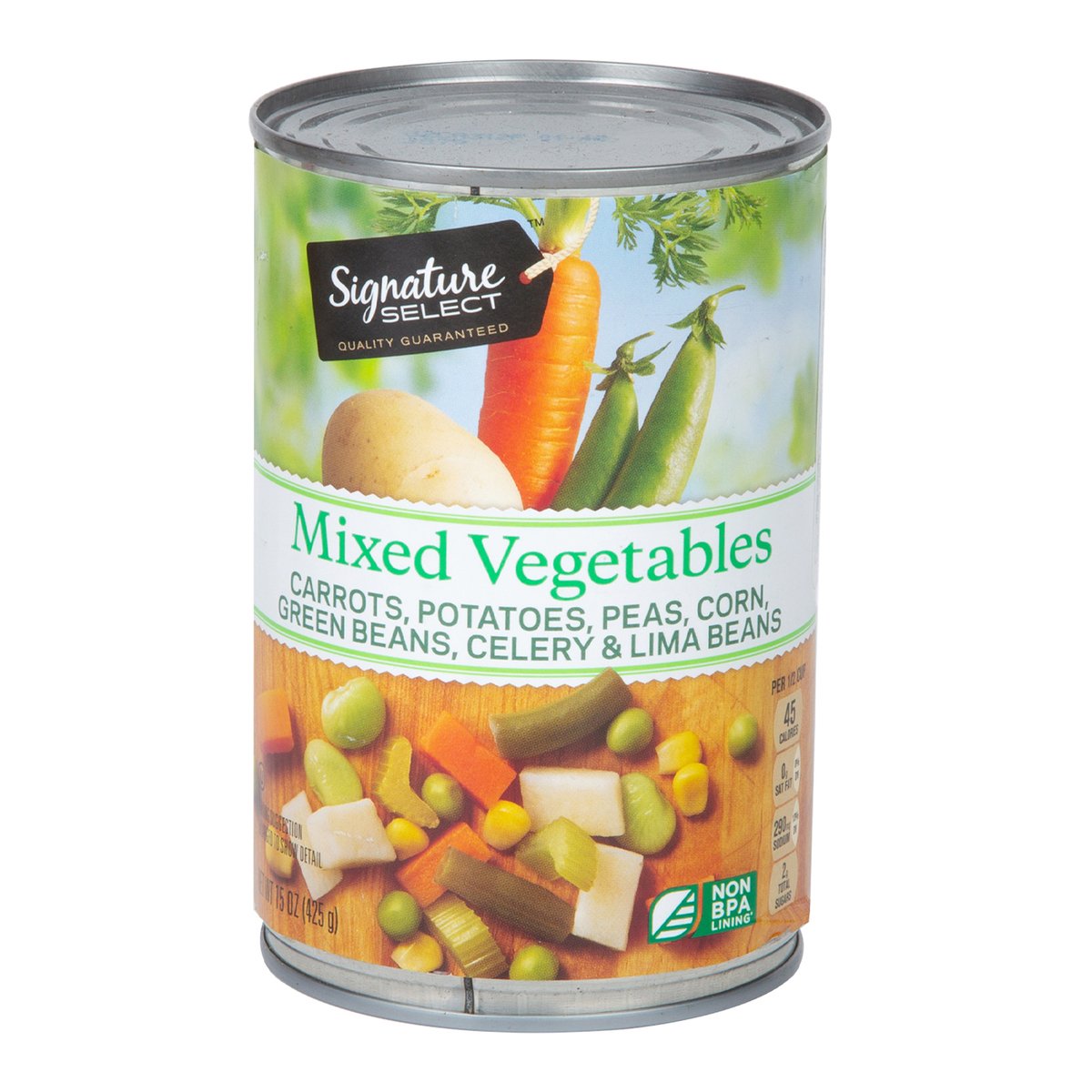 Buy Signature Select Mixed Vegetables 425 g Online at Best Price | Cand Mixed Vegetable | Lulu UAE in Kuwait