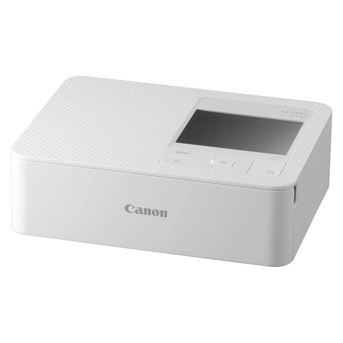 Canon SELPHY CP1500 Colour Portable Photo Printer - White + Canon RP-108 Colour Ink + 100 x 148 mm Paper Set, 108 Sheets