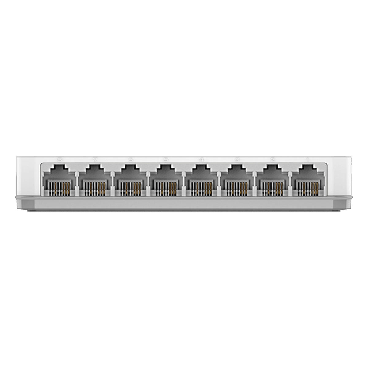 دي لينك محول شبكة 8 منافذ 10/100، أبيض، DES-1008A