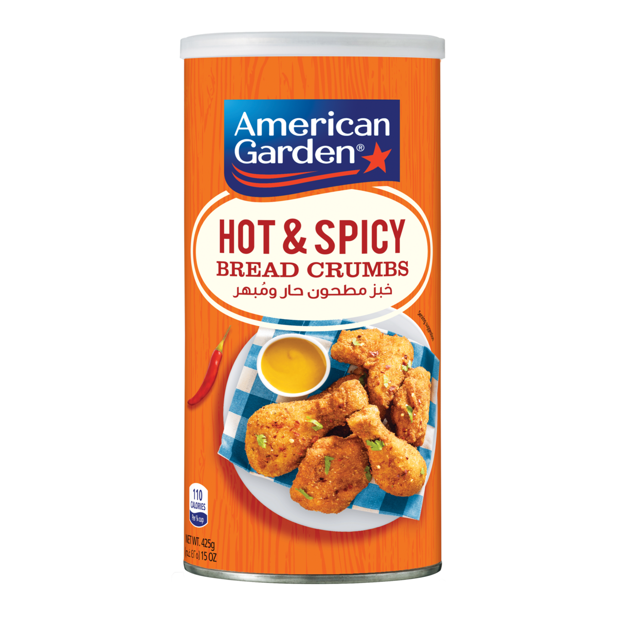 American Garden Hot n'Spicy Bread Crumbs 425 g