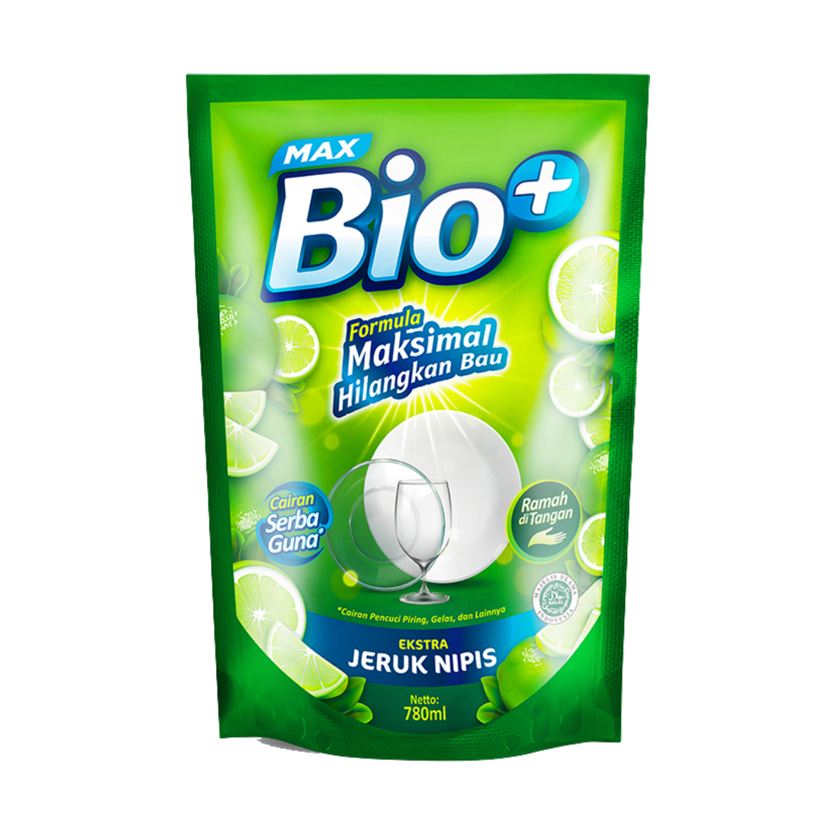 Bio+ Dishwash Extra Lime 780ml