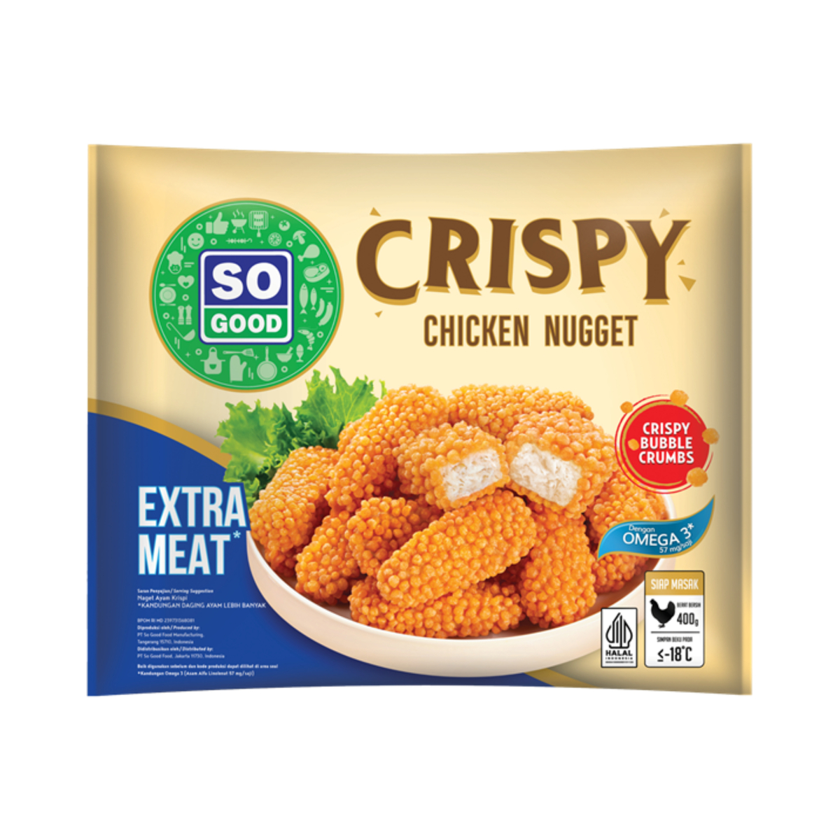 So Good Crispy Chicken Nugget 400g