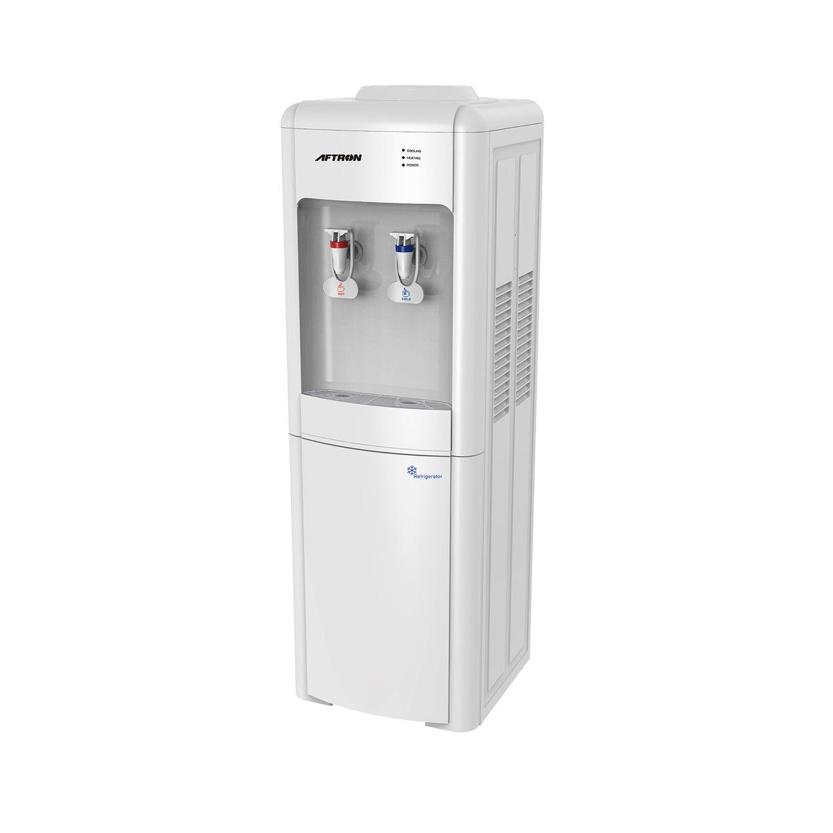 Aftron Hot and Cold Water Dispenser with Refrigerator, AFWD5885