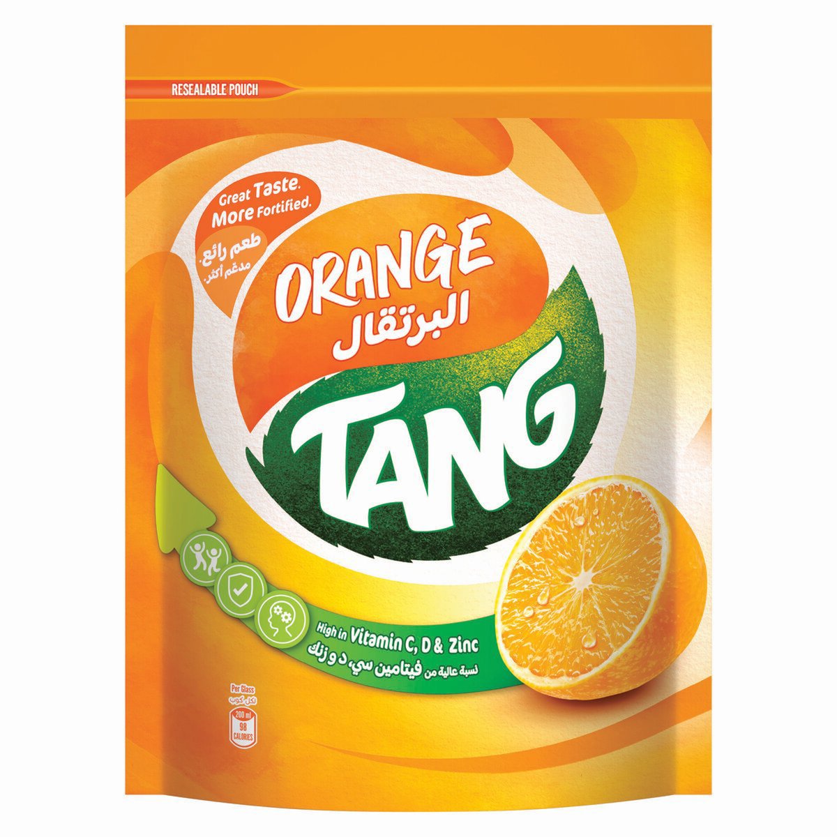 تانج مسحوق شراب البرتقال سريع التحضير عبوة اقتصادية ، 1 كجم